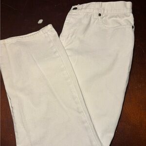 Lauren Denim Co White Denim Jeans